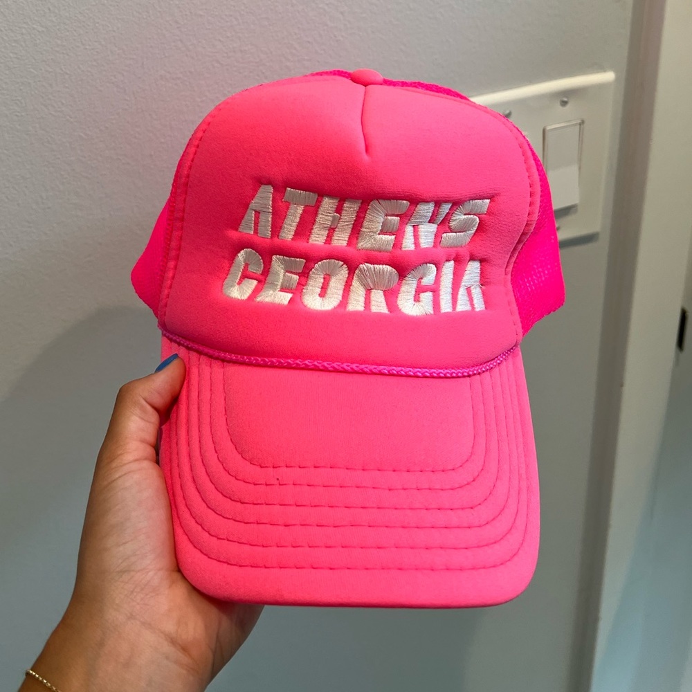 Neon Athens, ga trucker hat